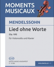 Felix Mendelssohn: Lied ohne Worte - cselló, zongora