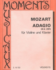 Wolfgang Amadeus Mozart: Adagio K. 261 hegedűre