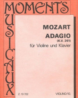 Wolfgang Amadeus Mozart: Adagio K. 261 hegedűre