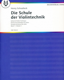 Henry Schradieck: Die Schule der Violintechnik 1.