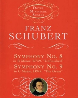 Franz Schubert: Symphony No. 8, 9 - kispartitúra