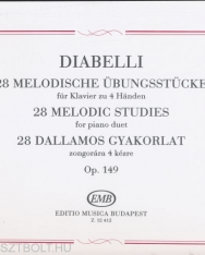 Antonio Diabelli: 28 dallamos gyakorlat - 4 kezes