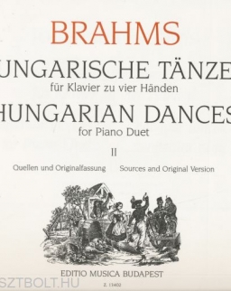 Johannes Brahms: Magyar táncok 2. (4 kezes)