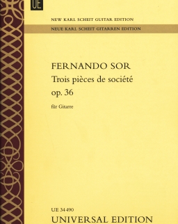 Fernando Sor: Trois piécés de Société op. 36