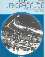 Klassische Saxophon-soli (előadási darabok szaxofonra, zongorakísérettel )