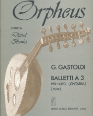 Giovanni Giacomo Gastoldi: Baletti (gitár)