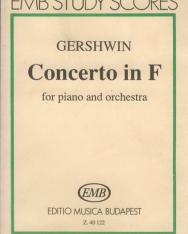 George Gershwin: Concerto in F - kispartitúra
