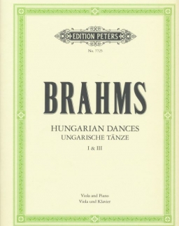 Johannes Brahms: Hungarian Dances 1&3 (brácsára, zongorakísérettel)