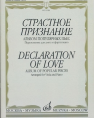 Declaration of Love - népszerű darabok brácsára, zongorakísérettel