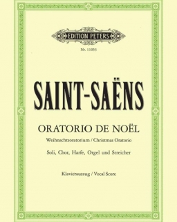 Camille Saint-Saens: Oratorio del Noel - zongorakivonat