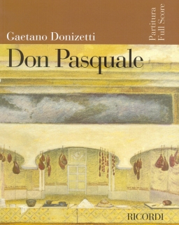 Gaetano Donizetti: Don Pasquale - partitúra