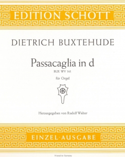 Dietrich Buxtehude: Passacaglia orgonára