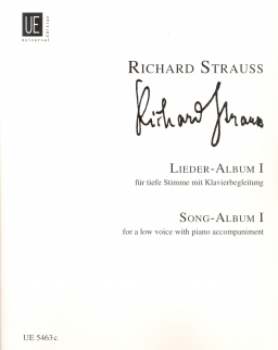 Richard Strauss: Lieder 1. - tiefe Stimme