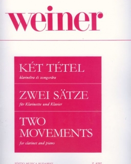 Weiner Leó: Két tétel klarinétra