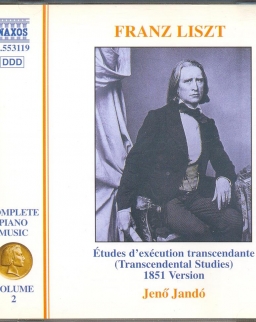 Liszt Ferenc: Works for Piano Vol. 2. - Transcendental Studies (1851 version)