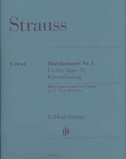 Richard Strauss: Concerto for Horn No. 1 op. 11 (kürtre, zongorakísérettel)