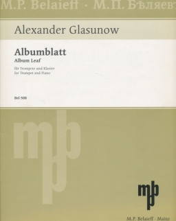 Alexander Glasunow: Albumblatt for Trumpet and Piano