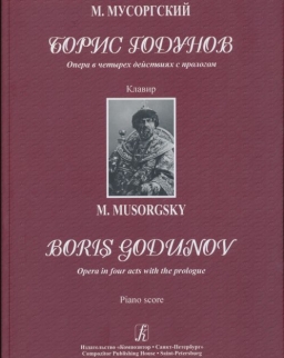 Modest Mussorgsky: Boris Godunov zongorakivonat (orosz)