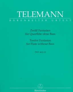 Georg Philipp Telemann: 12 Fantasien (fuvola szóló)