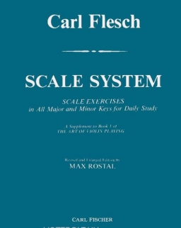 Carl Flesch: Scale System, Scale Exercises - hegedűre