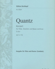 Johann Joachim Quantz: Konzert für Flöte und Klavier G-dúr QV5:174
