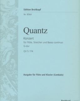 Johann Joachim Quantz: Konzert für Flöte und Klavier G-dúr QV5:174
