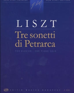 Liszt Ferenc: Tre sonetti di Petrarca