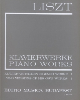 Liszt Ferenc: Klavier-versionen 1. (fűzve)