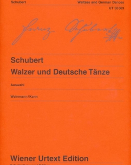 Franz Schubert: Waltzes, German Dances - zongorára