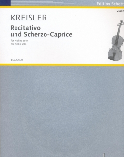 Fritz Kreisler: Recitativo und Scherzo-Caprice (hegedű szóló)