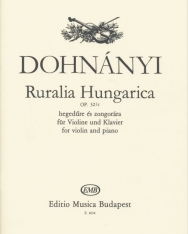 Dohnányi Ernő: Ruralia Hungarica hegedűre zongorakísérettel