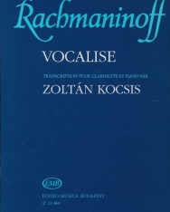Sergei Rachmaninov: Vocalise klarinétra, zongorakísérettel