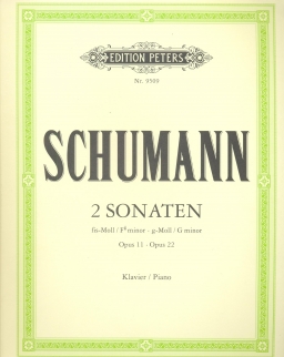 Robert Schumann: 2 Sonaten op. 11, op. 22   (Urtext)