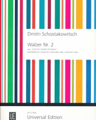 Dmitri Shostakovich: Waltz No. 2 (hegedű+cselló, hegedű+brácsa)