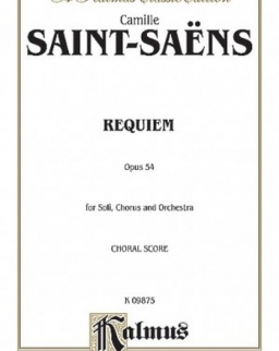 Camille Saint-Saens: Requiem - zongorakivonat