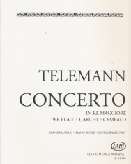 Georg Philipp Telemann: Concerto D-dúr - fuvolára, zongorakísérettel