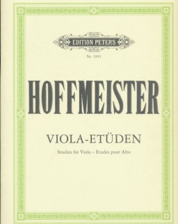 Franz Anton Hoffmeister: Viola etüden