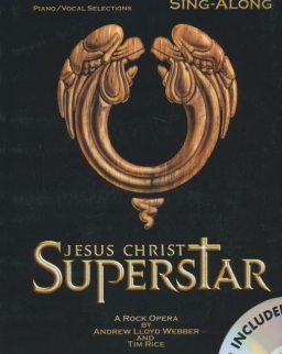Jesus Christ Superstar - ének-zongora-gitár + CD melléklet 