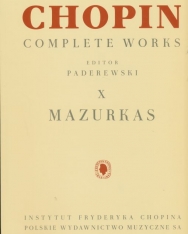 Chopin/Paderewski: Mazurkas