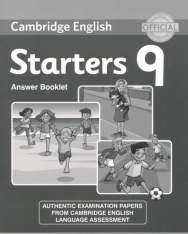 Cambridge English Starters 9 Answer Booklet