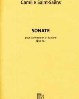 Camille Saint-Saens: Sonate op. 167 - klarinétra, zongorakísérettel