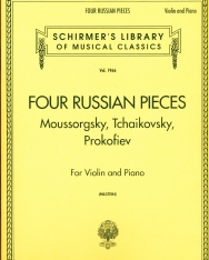 Four Russian Pieces - hegedűre, zongorakísérettel
