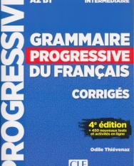 Grammaire progressive du français - Niveau intermédiaire - Corrigés - 4eme dition