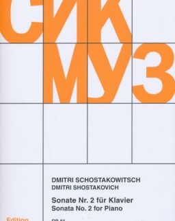 Dmitri Shostakovich: Sonata 2. - zongorára