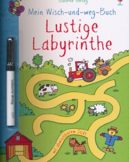 Mein Wisch- und Weg- Buch: Lustige Labyrinthe: mit abwischbarem Stift