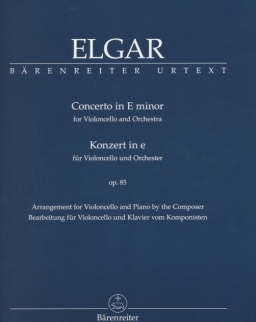 Edward Elgar: Concerto for violoncello (gordonkára, zongorakísérettel)