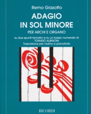 Remo Giazotto - Tomaso Albinoni: Adagio - hegedű & zongora