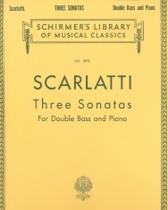 Domenico Scarlatti: Three Sonatas (nagybőgő+zong.)