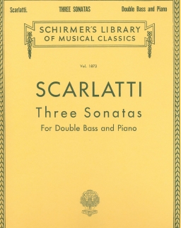 Domenico Scarlatti: Three Sonatas (nagybőgő+zong.)