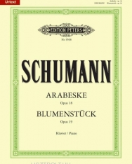 Robert Schumann: Arabeske op. 18, Blumenstück op. 19 (Urtext)